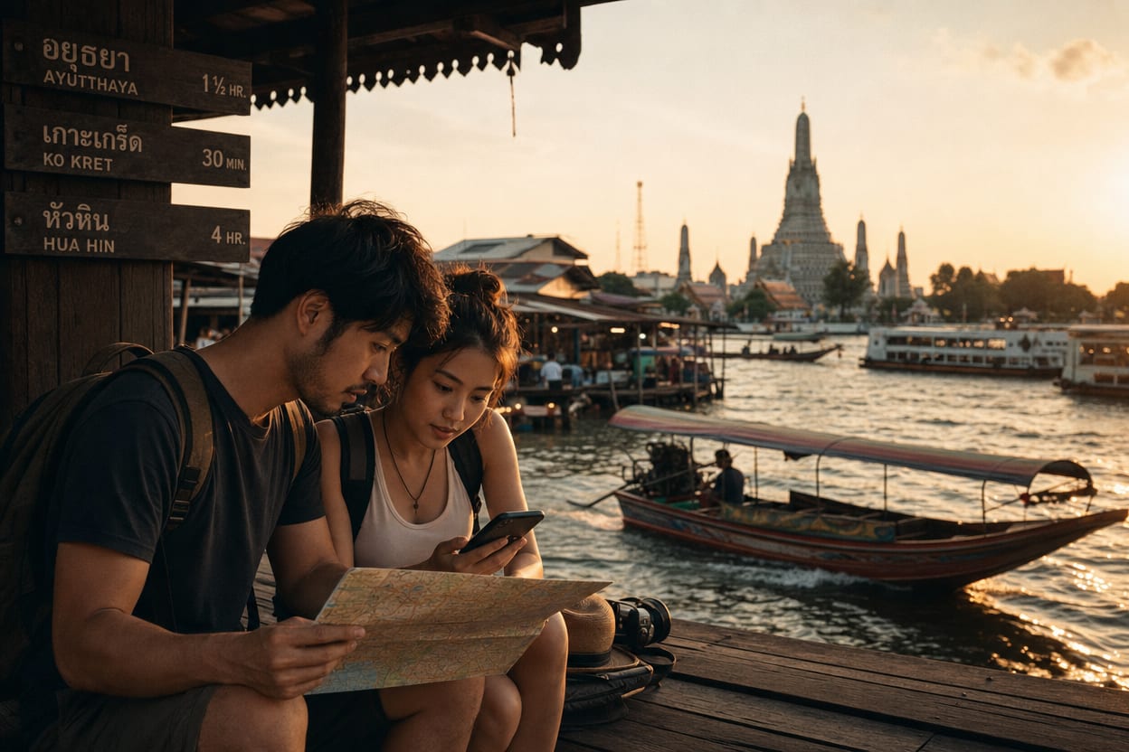 Bangkok i wycieczki jednodniowe w 2026: jak ogarnąć pierwszą wizytę bez spiny