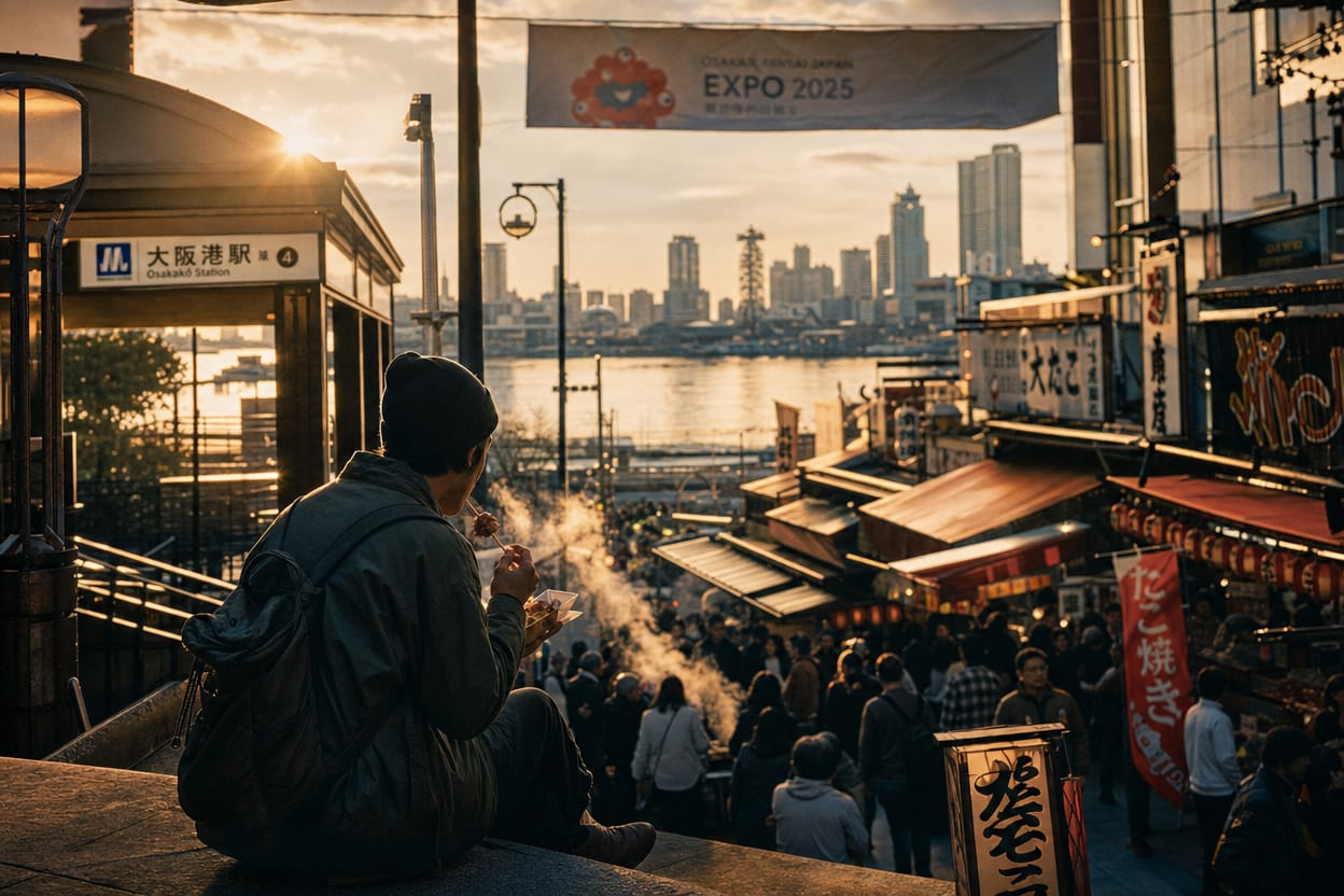 Osaka budżetowo przed Expo 2025: tanie jedzenie, metro i widoki za grosze