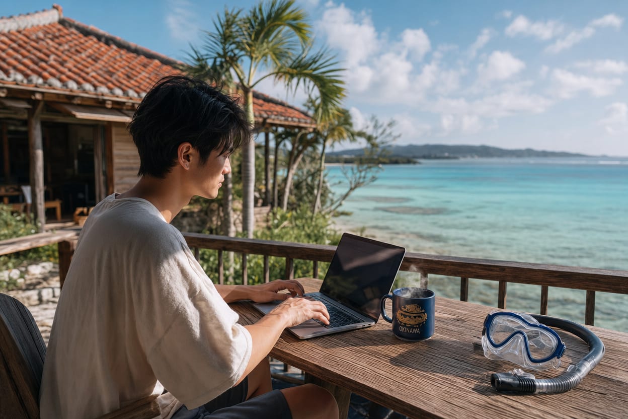 Sezon na Okinawie: kiedy jechać na plaże, nurkowanie i workation?